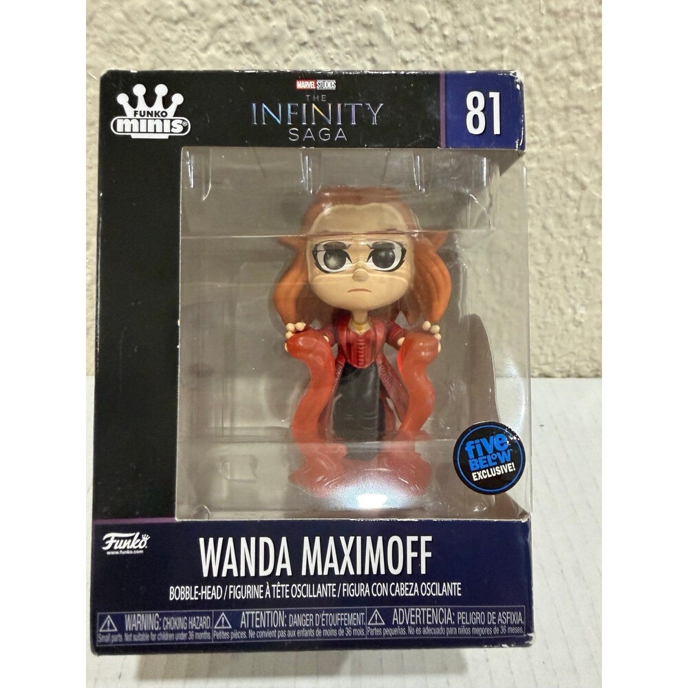 Funko Minis Wanda Maximoff #81 Marvel Infinity Saga Five Below Exclusive NIB